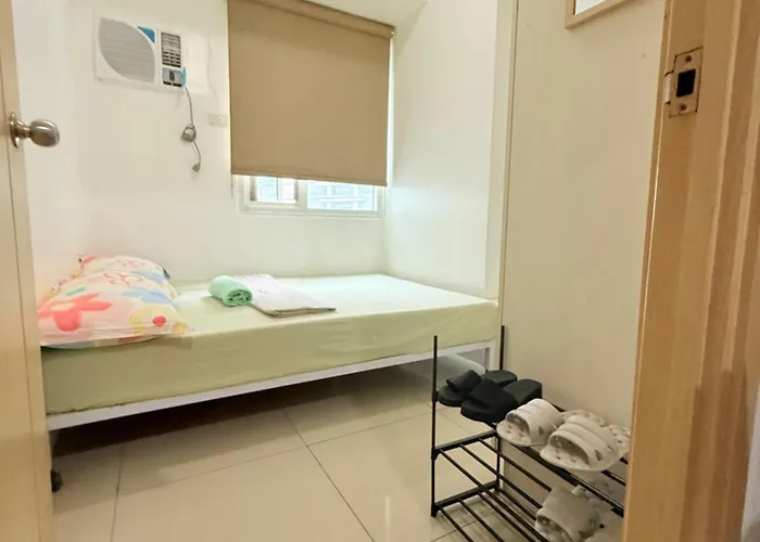 Apartment 2 Bedroom Staycation At Jazz Residences Makati And Paid Private Parking